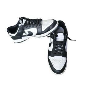 Nike Dunk Retro Black and White Low Top Men's Sneakers